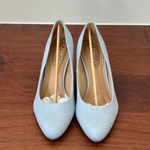 Periwinkle Blue Heels